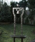 DŹWIĘK  WIOSNY, rzeźba, brąz, wysokość 118cm, 2009